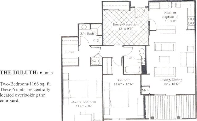 1666 Coffman St Unit 101, Falcon Heights, MN 55108 - view of floor plan / room layout