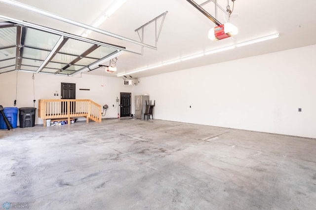 7373 14th St S, Fargo, ND 58104 - garage with a garage door opener