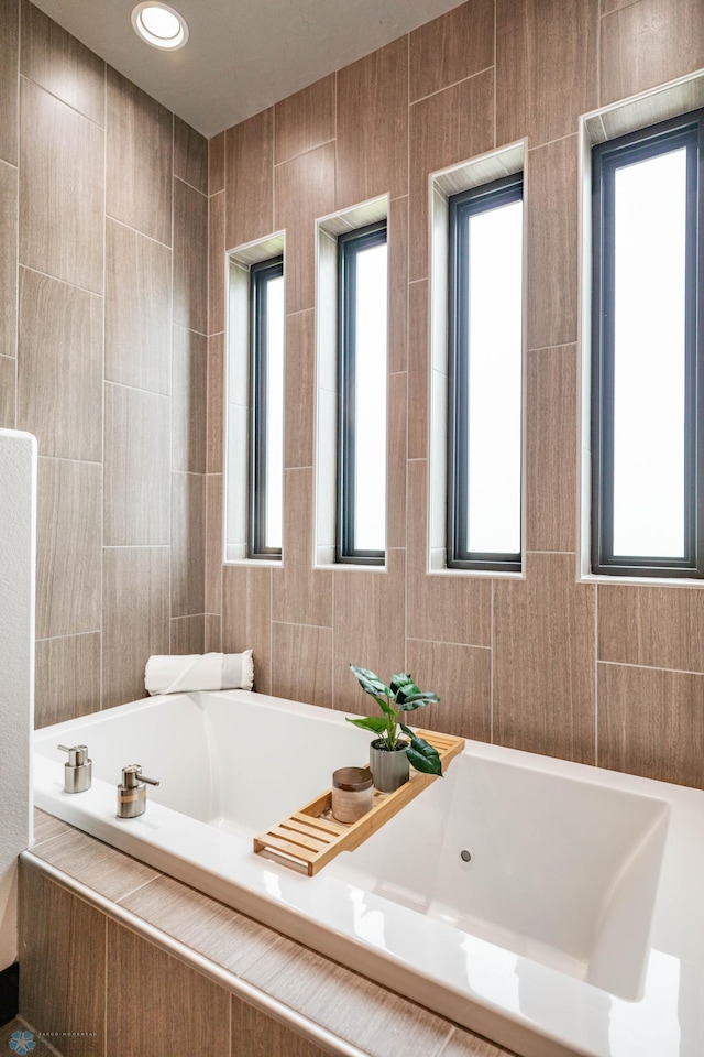 7373 14th St S, Fargo, ND 58104 - bathroom with a whirlpool tub