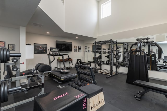 14714 146th Ave N, Dayton, MN 55327 - gym with a high ceiling