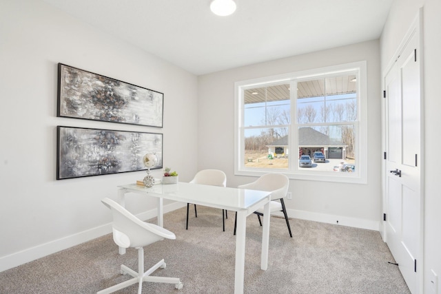 14147 77th Ln NE, Otsego, MN 55330 - home office with carpet floors and baseboards