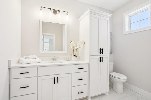 14147 77th Ln NE, Otsego, MN 55330 - bathroom featuring marble finish floors and vanity