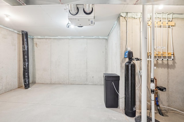 14147 77th Ln NE, Otsego, MN 55330 - unfinished below grade area featuring a water softener system