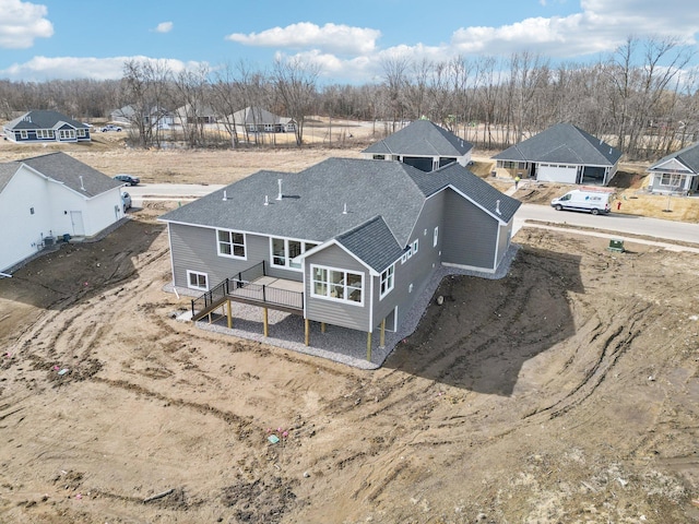 14147 77th Ln NE, Otsego, MN 55330 - back of house with a residential view and roof with shingles
