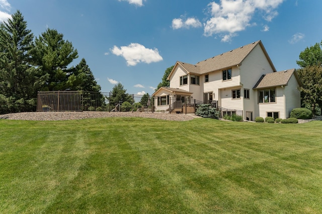 160 River Bluff Pl NW, Cascade Twp, MN 55901 - view of yard