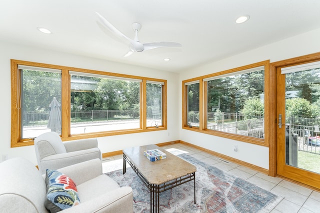 160 River Bluff Pl NW, Cascade Twp, MN 55901 - view of sunroom