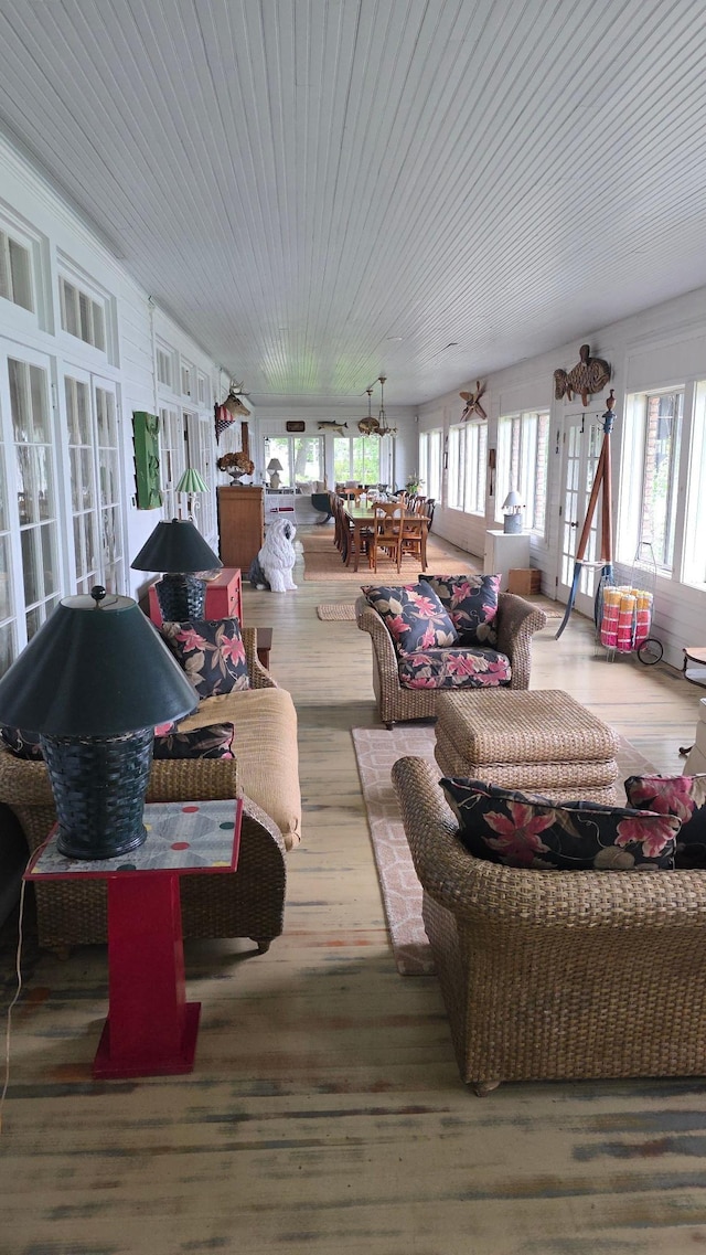 3307 Nokomis NE, Alexandria, MN 56308 - sunroom featuring french doors