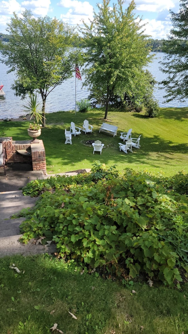 3307 Nokomis NE, Alexandria, MN 56308 - view of grassy yard with a water view