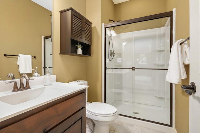 3153 Magnolia Dr, Medina, MN 55340 - bathroom featuring a stall shower and vanity