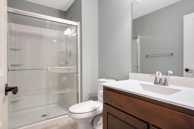 3153 Magnolia Dr, Medina, MN 55340 - full bath with vanity and a stall shower
