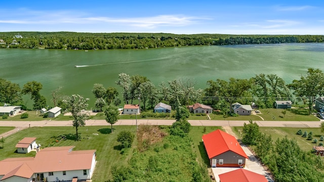 1031 23rd St Unit A, Prairie Lake Twp, WI 54728 - aerial view of a nearby body of water