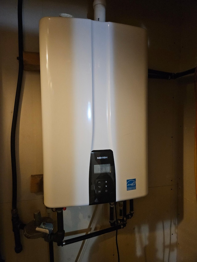 1504 4th St NE, Willmar, MN 56201 - detailed view of tankless water heater