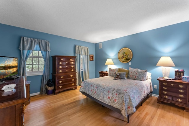 7535 335th Ave NW, Princeton, MN 55371 - bedroom featuring wood finished floors and a textured ceiling