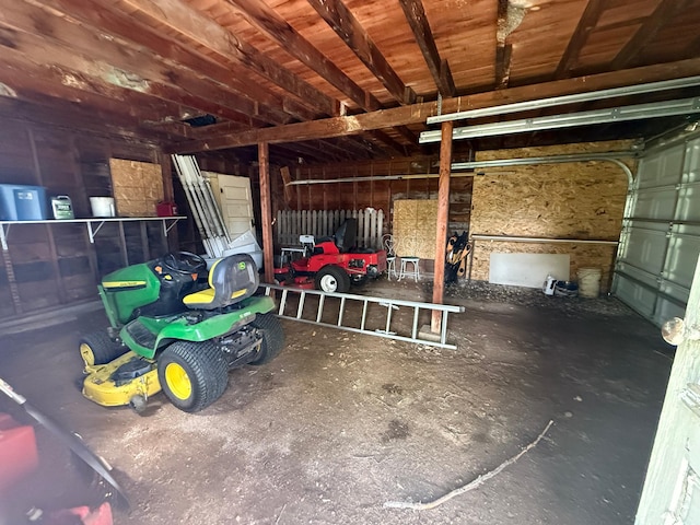 681 8th St, Walnut Grove, MN 56180 - view of garage