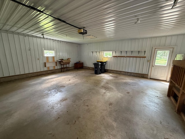 681 8th St, Walnut Grove, MN 56180 - garage with a garage door opener
