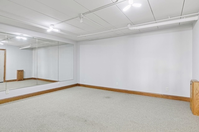 12795 Ozark Trl N, May Twp, MN 55082 - finished basement with carpet flooring and baseboards