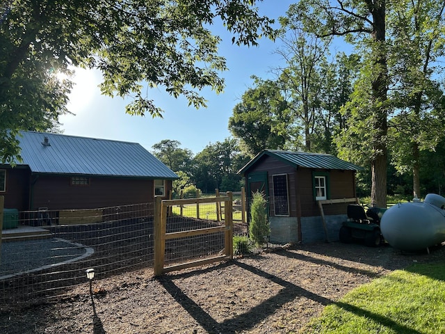 30290 7th Ave N, Swiss Twp, WI 54830 - view of yard featuring an outbuilding