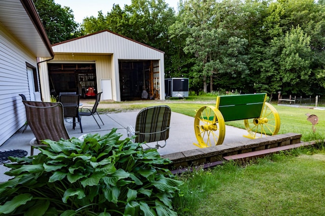 39070 County Highway 67, Newton Twp, MN 56567 - view of grassy yard with an outdoor structure