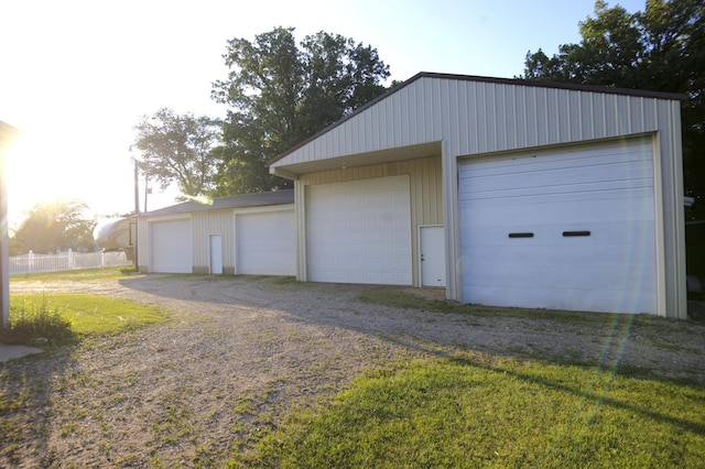 39070 County Highway 67, Newton Twp, MN 56567 - view of detached garage