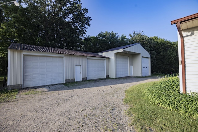 39070 County Highway 67, Newton Twp, MN 56567 - detached garage with driveway