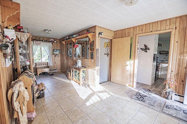 39070 County Highway 67, Newton Twp, MN 56567 - interior space with wood walls