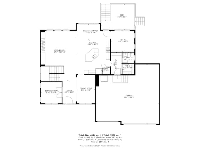 10412 Florida Ave N, Brooklyn Park, MN 55445 - view of property floor plan