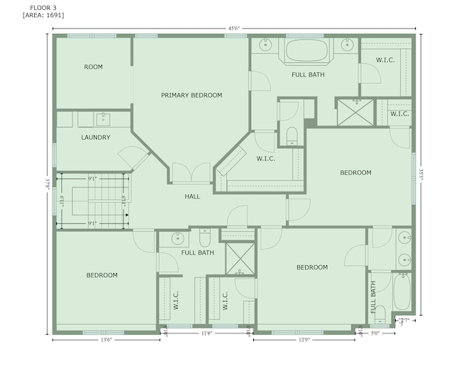 10412 Florida Ave N, Brooklyn Park, MN 55445 - view of home floor plan