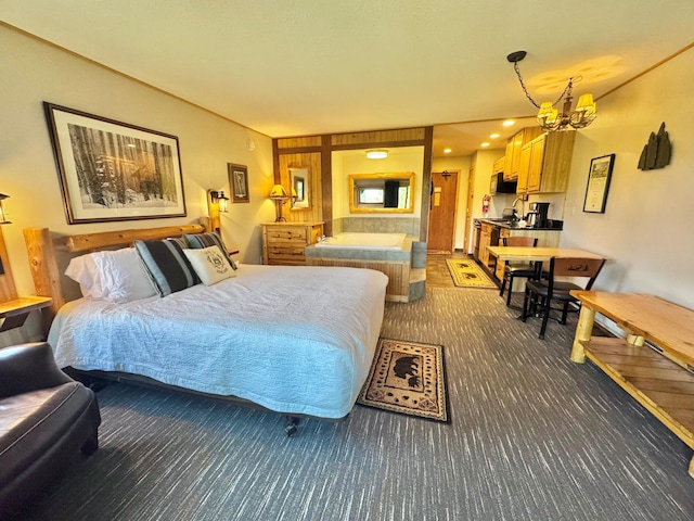 140 Bridge Run Ln Unit C, Lutsen Twp, MN 55615 - view of carpeted bedroom