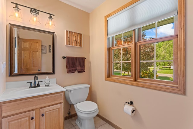 1405 17th Dr SW, Austin, MN 55912 - bathroom with vanity and tile patterned flooring