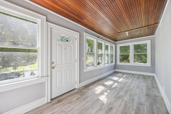 1711 Newton Ave N, Minneapolis, MN 55411 - unfurnished sunroom with healthy amount of natural light