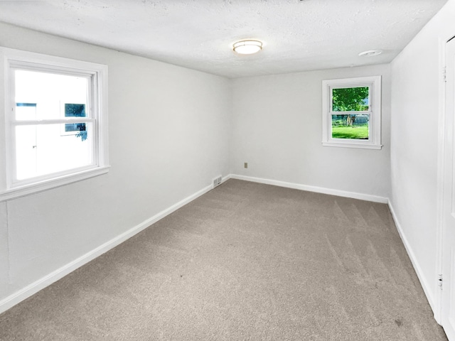 6043 17th St N, Oakdale, MN 55128 - spare room featuring carpet and a textured ceiling