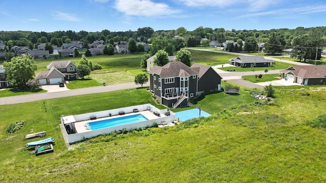 1570 Wood Duck Ln NE, Owatonna, MN 55060 - aerial perspective of suburban area with a pool