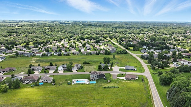 1570 Wood Duck Ln NE, Owatonna, MN 55060 - aerial view of residential area with a pool