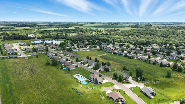 1570 Wood Duck Ln NE, Owatonna, MN 55060 - aerial overview of property's location featuring nearby suburban area and a nearby body of water