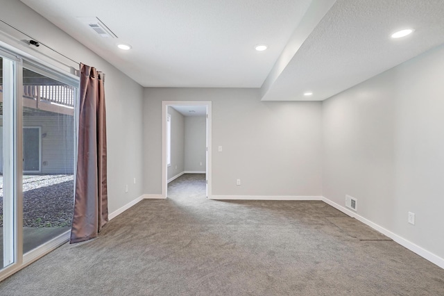 9633 Belmont Ln, Eden Prairie, MN 55347 - carpeted spare room with recessed lighting
