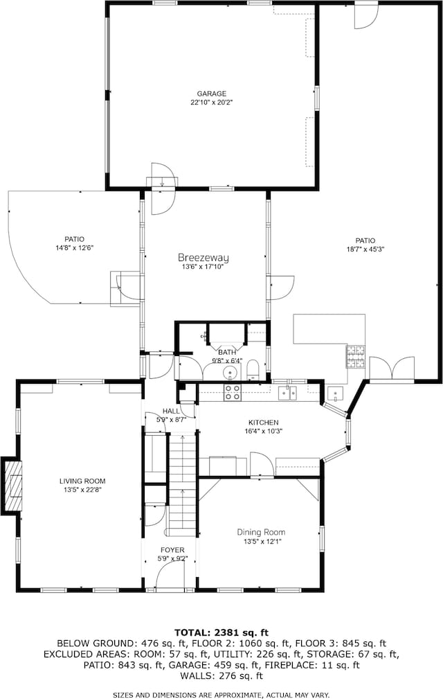 426 Armstrong Ave, Litchfield, MN 55355 - view of property floor plan