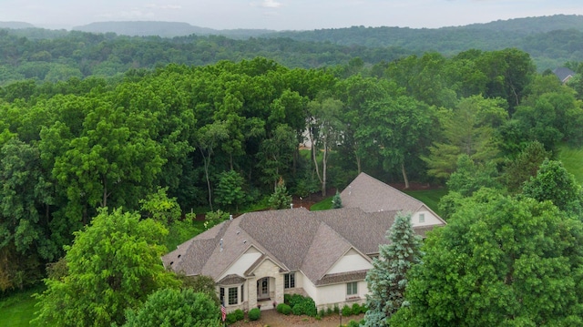 100 River Bluff Pl NW, Rochester, MN 55901 - view from above of property featuring a heavily wooded area