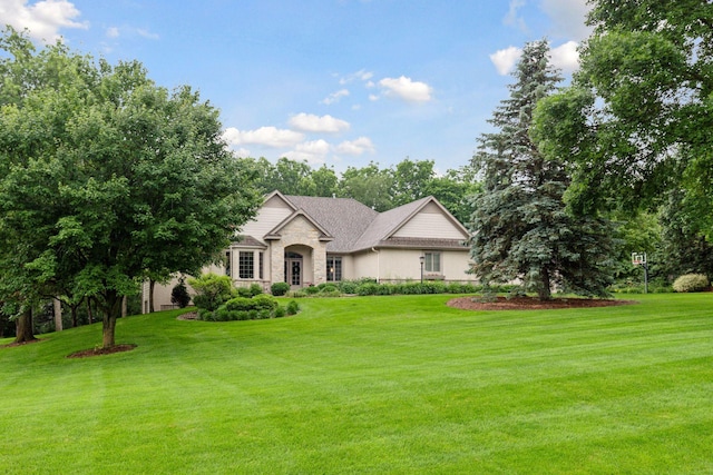 100 River Bluff Pl NW, Rochester, MN 55901 - view of front of property with a front lawn