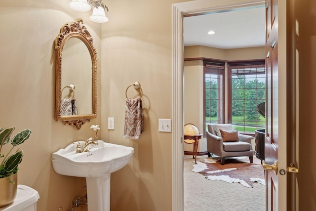 100 River Bluff Pl NW, Rochester, MN 55901 - half bath featuring toilet