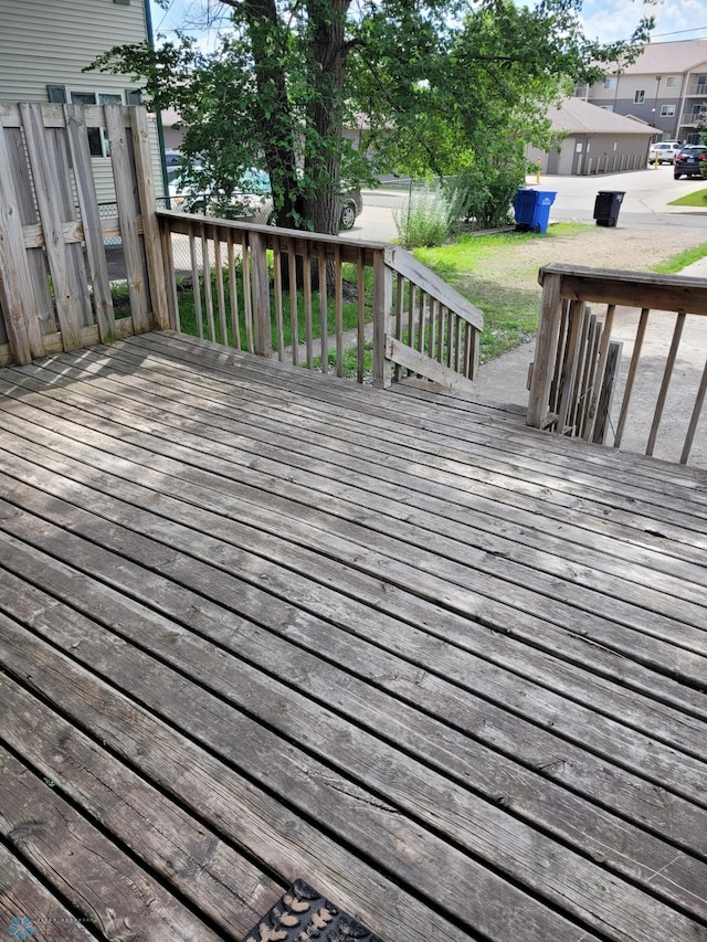 1140 19th St N, Fargo, ND 58102 - view of wooden deck