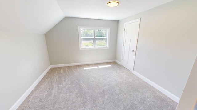 410 Atlantic Ave W, Grove City, MN 56243 - additional living space with carpet floors and vaulted ceiling