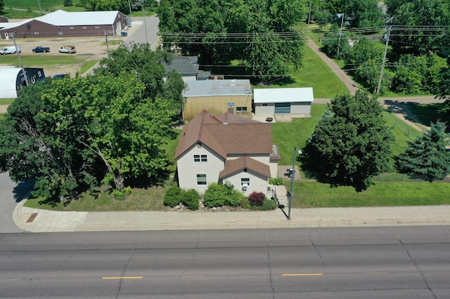 410 Atlantic Ave W, Grove City, MN 56243 - aerial view of property and surrounding area
