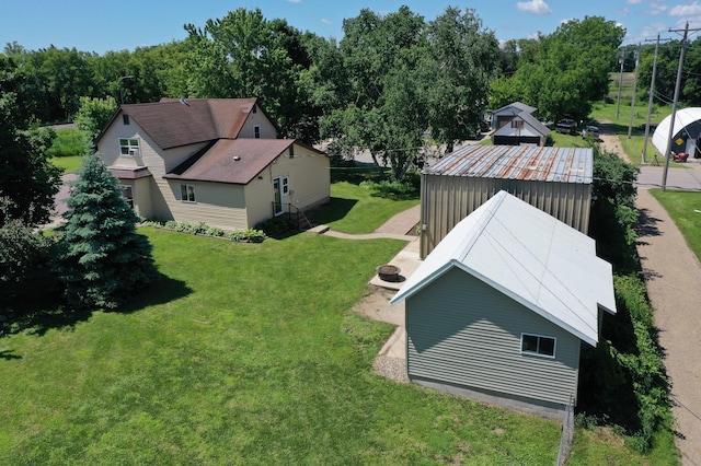 410 Atlantic Ave W, Grove City, MN 56243 - aerial view of property and surrounding area