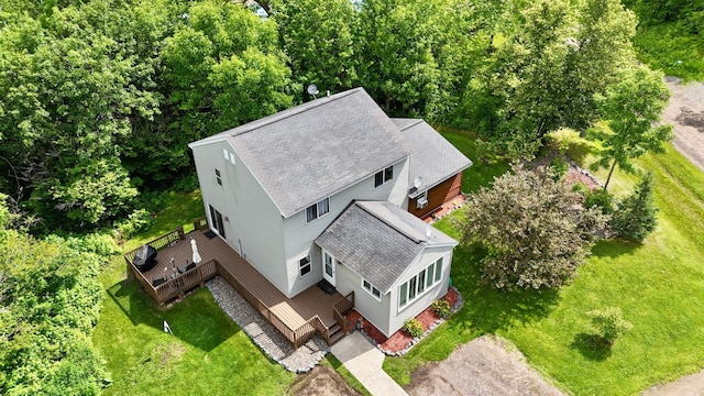 18611 327th Ave, Isle, MN 56342 - aerial view of property and surrounding area