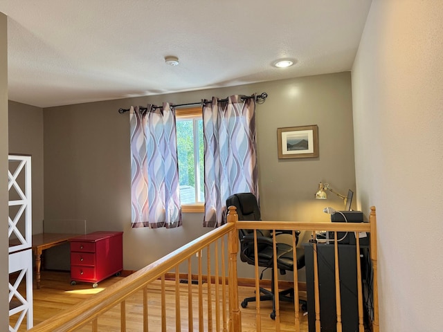 18611 327th Ave, Isle, MN 56342 - office featuring wood finished floors