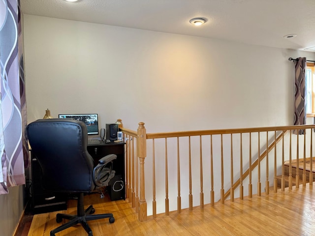 18611 327th Ave, Isle, MN 56342 - office featuring wood finished floors