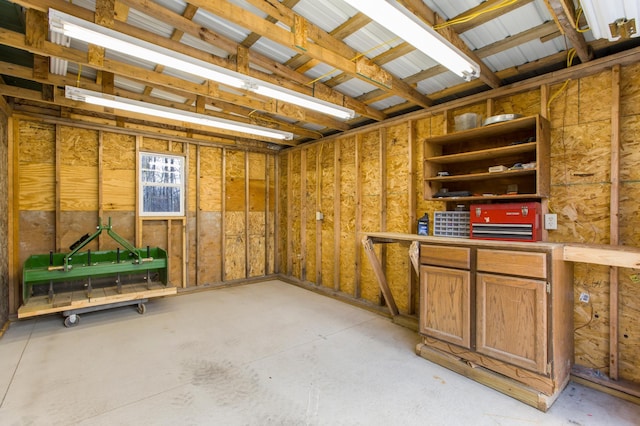 5134 Briar Ln SW, Meadowbrook Twp, MN 56466 - miscellaneous room with concrete floors