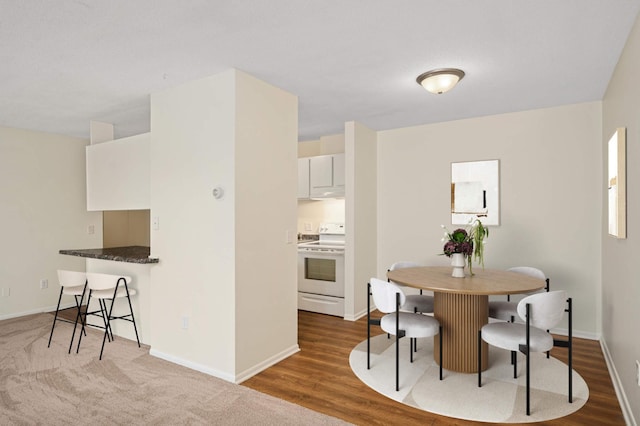 4130 Rahn Rd Unit 310, Eagan, MN 55122 - dining area with baseboards and wood finished floors