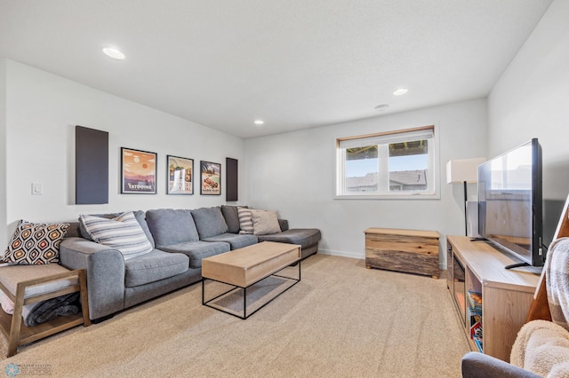 421 2nd Ave S, Kindred, ND 58051 - living room with carpet flooring and recessed lighting
