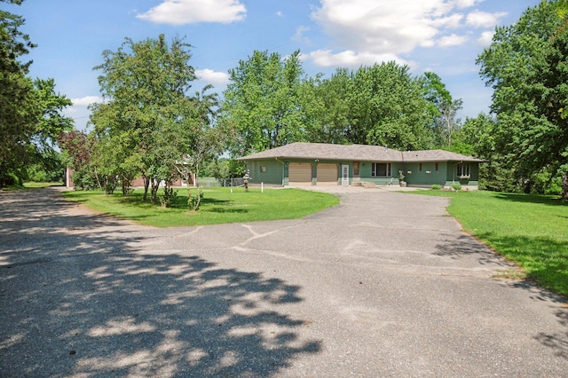 29908 108th St NW, Baldwin Twp, MN 55371 - view of front facade featuring asphalt driveway and a front lawn